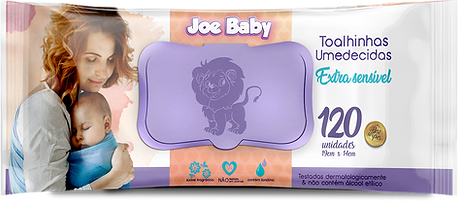 Toalhas umedecidas Joe Baby