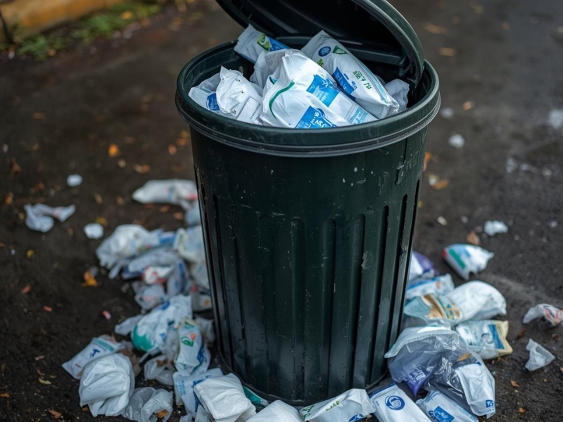 Onde e Como Descartar Lenço Umedecido