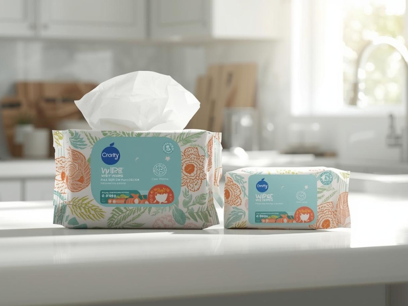 tercerização de lenços umedecidos